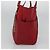 Sac fourre-tout en cuir rouge et or Auth 125684 de BURBERRY Doré - vue 3