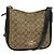 Borsa a spalla Coach Signature in PVC Beige Oro Auth bs26966 D'oro