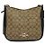 Borsa a spalla Coach Signature in PVC Beige Oro Auth bs26966 D'oro - vista 2