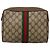 GUCCI GG Supreme Web Sherry Line Clutch Bag PVC Beige 89 01 012 Auth BA3229 - vista 2