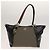 Borsa a Spalla Coach in Pelle Tela 5 Set Nero Beige Marrone Auth bs26440 - vista 18