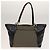 Borsa a Spalla Coach in Pelle Tela 5 Set Nero Beige Marrone Auth bs26440 - vista 19