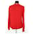 Moncler Roter Baumwollcardigan - Ansicht 4