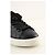 Balmain Schwarze Leder-Sneaker - Ansicht 4