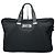 Borsa da viaggio vintage in pelle vegana Issey Miyake nera