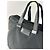 Borsa da viaggio vintage in pelle vegana Issey Miyake nera - vista 10