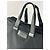 Borsa da viaggio vintage in pelle vegana Issey Miyake nera - vista 4