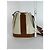 Vintage Courreges Leder Eimer Tasche weiß braun - Ansicht 8