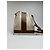 Vintage Courreges Leder Eimer Tasche weiß braun - Ansicht 9
