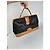 Vintage Courreges Leder Tasche braun schwarz - Ansicht 5
