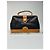 Vintage Courreges Leder Tasche braun schwarz - Ansicht 7