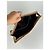 Céline Clutch Vintage Celine Paris Triomphe Monogram Beige Marrone D'oro - vista 12