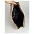 Céline Clutch Vintage Celine Paris Triomphe Monogram Beige Marrone D'oro - vista 4