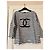 Camiseta Chanel con logo azul marino de algodón - vista 2