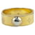 Louis Vuitton Berg Nanogram Ring Silvery Golden Metal Varnish  ref.2322900