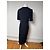 Vintage Givenchy Wollkleid schwarz m/L - Ansicht 4