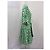 Abito mini camicia stampato Beata arricciato in cotone verde di Diane von Furstenberg - vista 6