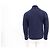 Etro gestrickte Zip-Cardigan aus marineblauem Kaschmir - Ansicht 11