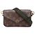 Borsa a Spalla Multi Pochette Felicie Monogram Louis Vuitton Marrone