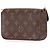 Borsa a Spalla Multi Pochette Felicie Monogram Louis Vuitton Marrone - vista 2
