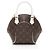 Borsa Ellipse BB in tela Monogram LV Match di Louis Vuitton Marrone - vista 3