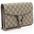 Gucci GG Supreme Dionysus Cartera de Cadena Castaño Beige - vista 2