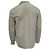 Autre Marque Camisa de manga longa abotoada M. P. com bolsos em algodão marfim Branco Cru - vista 7