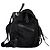 Jacquard Mochila mediana Prada Re-Nylon Vela en nylon negro - vista 2