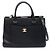 Chanel Neo Executive Große Tote Tasche aus Leder Schwarz