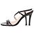 Sandali con tacco Iris & Ink Laurel in pelle nera Nero - vista 11