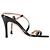 Sandali con tacco Iris & Ink Laurel in pelle nera Nero - vista 8