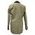 Blazer de poliéster beige con patrón de espiga de Bottega Veneta de un solo botón - vista 4