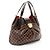 Borsa a Spalla Louis Vuitton Damier Ebene Sistina GM Marrone - vista 2