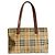 Borsa a tracolla Burberry beige in pelliccia