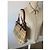 Borsa a tracolla Burberry beige in pelliccia - vista 8