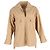 Camicia oversize Max Mara con tasche in cotone marrone Rosso