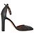 Valentino Garavani Pumps con cinturino alla caviglia con borchie Valentino in pelle nera Nero - vista 10