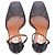 Valentino Garavani Pumps con cinturino alla caviglia con borchie Valentino in pelle nera Nero - vista 14