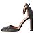 Valentino Garavani Pumps con cinturino alla caviglia con borchie Valentino in pelle nera Nero - vista 4