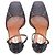 Valentino Garavani Pumps con cinturino alla caviglia con borchie Valentino in pelle nera Nero - vista 5