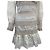Zimmermann Mini-Kleid aus weißem Leinen mit Häkelbesatz Roh - Ansicht 6