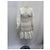 Zimmermann Mini-Kleid aus weißem Leinen mit Häkelbesatz Roh - Ansicht 9