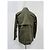 Chaqueta con cremallera Sandro Paris Rain en algodón verde oliva - vista 8