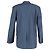 Acne Studios Jamalik Double-Breasted Blazer in Navy Blue Polyester - view 3
