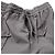 Hermès Pantalones de algodón rayón Hermes Castaño Gris - vista 7