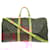 Louis Vuitton Keepall Bandouliere 55 Monogram Boston Bag Brown Patent leather  ref.2324802