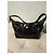 Borsa a mano Mac Douglas in pelle vernice nera Metallico - vista 2