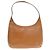 Céline Borsa a spalla in pelle goffrata Celine Marrone Cammello - vista 3
