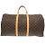 Borsa Boston Monogram Keepall Bandoulière 60 Louis Vuitton Marrone Monogramma - vista 3