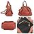 Borsa in pelle rossa Chloé - vista 2